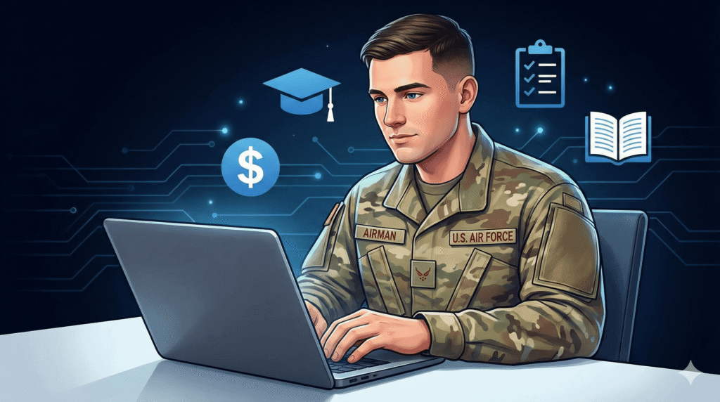 Airman in a computer